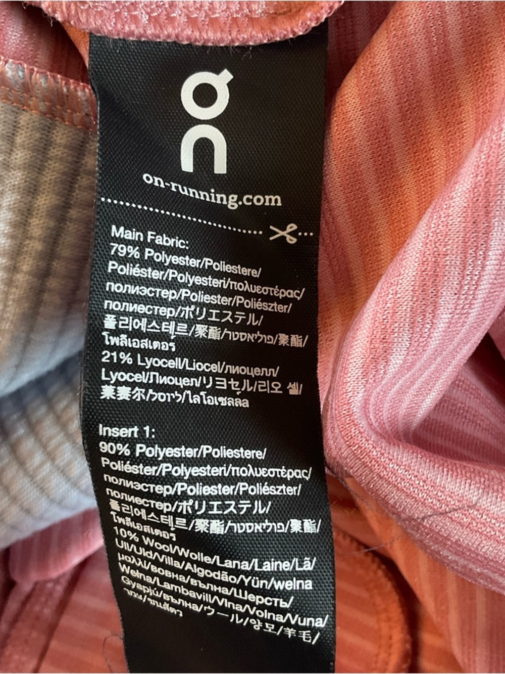 On Running Weather Shirt Dust Rose Pink Women’s Size M Active Workout Run Walk - Picture 13 of 15